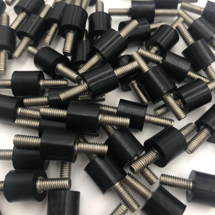 Small Cylindrical Rubber Damper Mounts